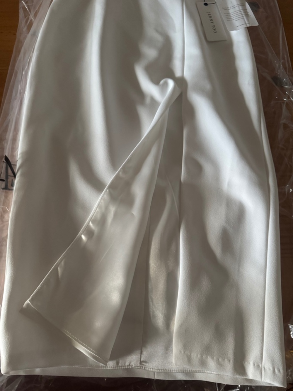 Jenny Yoo, Wedding Dress, Midi, White, Blaire, Women's 0 - Picture 11 of 15